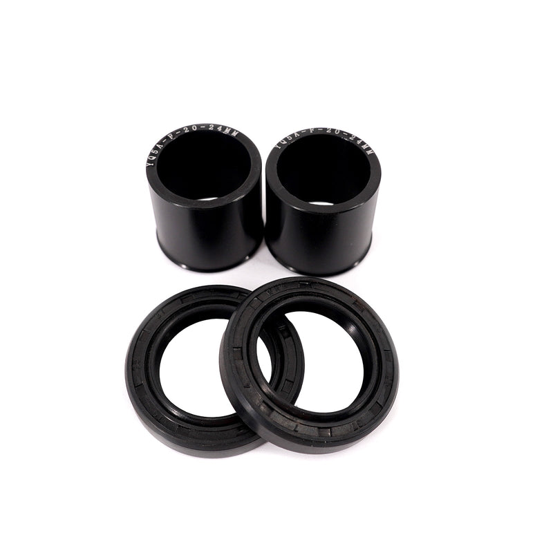 KKE Replacement Front Billet Bushing Spacers Kit Fit Surron Ultra Bee 2023-2025 Black KKE Racing