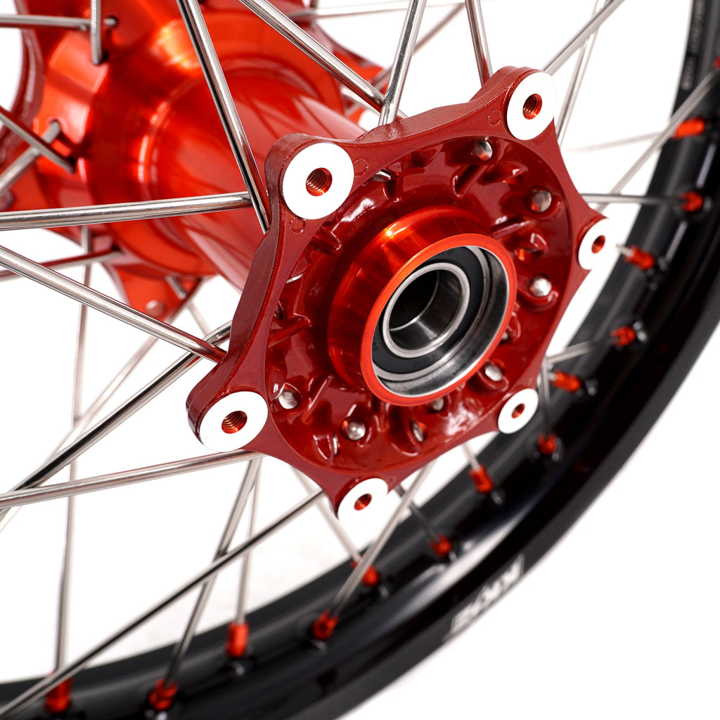 KKE 21" 19" Cast Wheels For KTM SX SX-F XC XC-F EXC EXC-F 125-530CC 2003-2025 KKE Racing