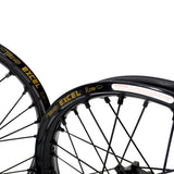 US Stock KKE 19" 16" Spoke Alloy Wheels Fit Talaria Sting MX3 / R MX4 Electric E-bike Black Takasago EXCEL Rims KKE Racing