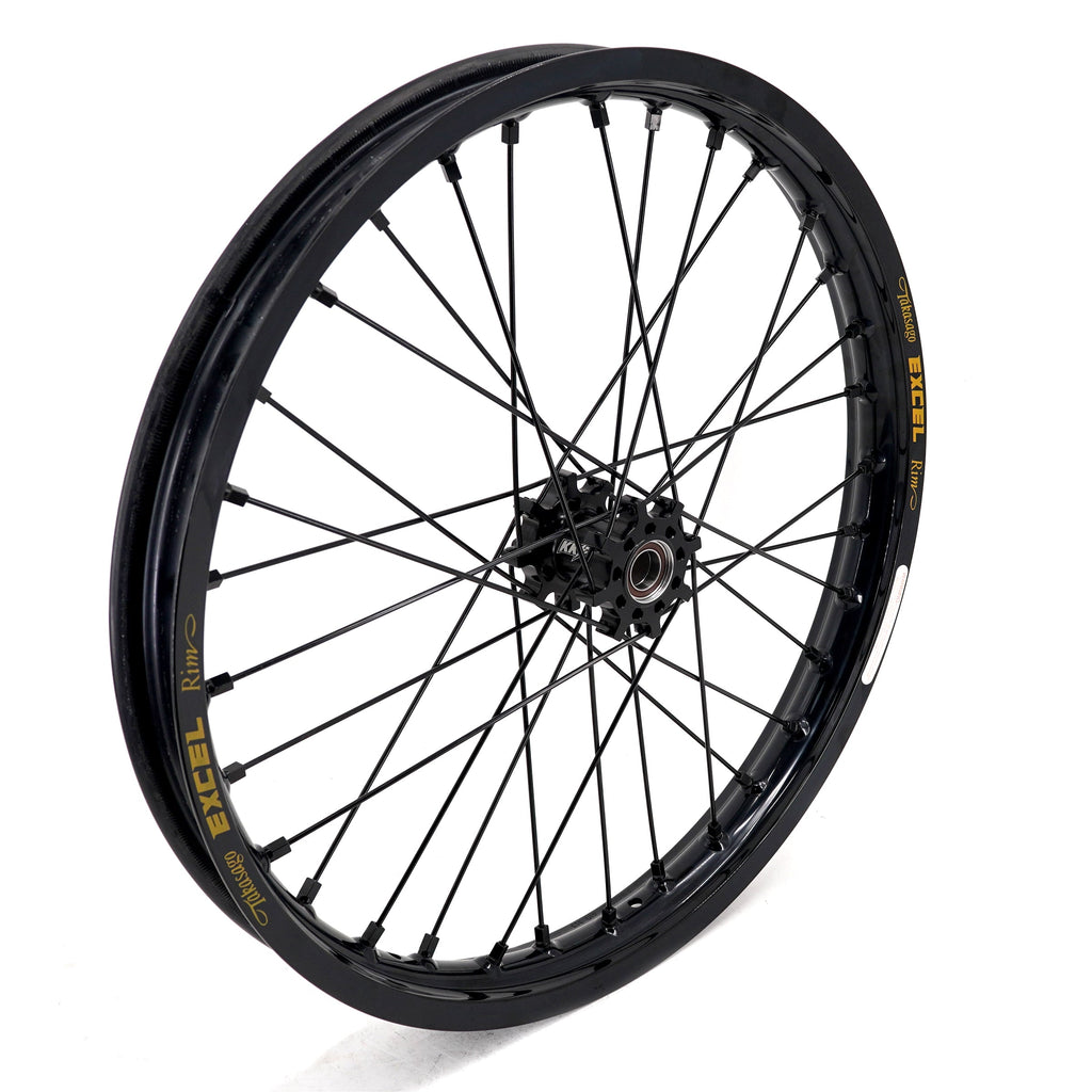 US Stock KKE 19" 16" Spoke Alloy Wheels Fit Talaria Sting MX3 / R MX4 Electric E-bike Black Takasago EXCEL Rims KKE Racing