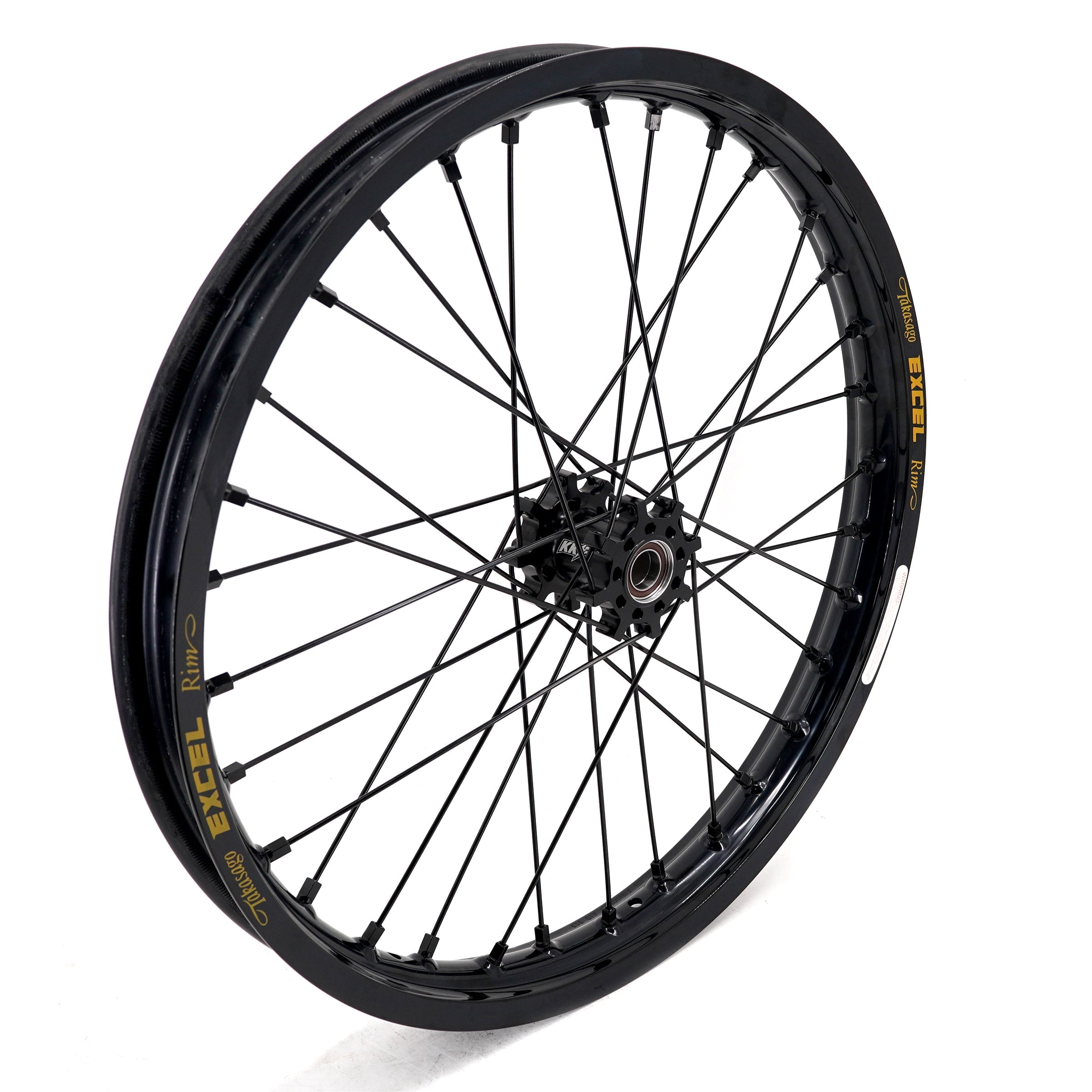 US Stock KKE 19" 16" Spoke Alloy Wheels Fit Talaria Sting MX3 / R MX4 Electric E-bike Black Takasago EXCEL Rims KKE Racing