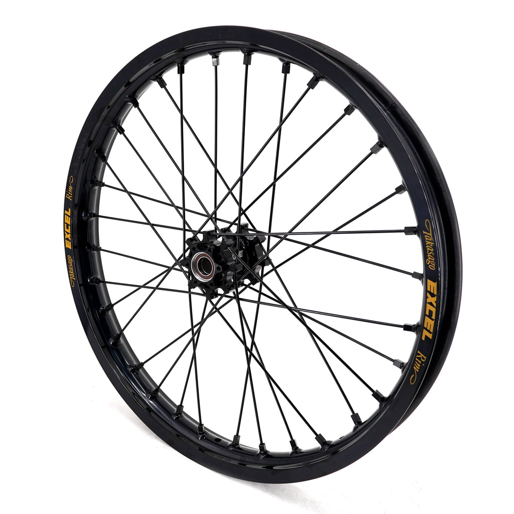 US Stock KKE 19" 16" Spoke Alloy Wheels Fit Talaria Sting MX3 / R MX4 Electric E-bike Black Takasago EXCEL Rims KKE Racing