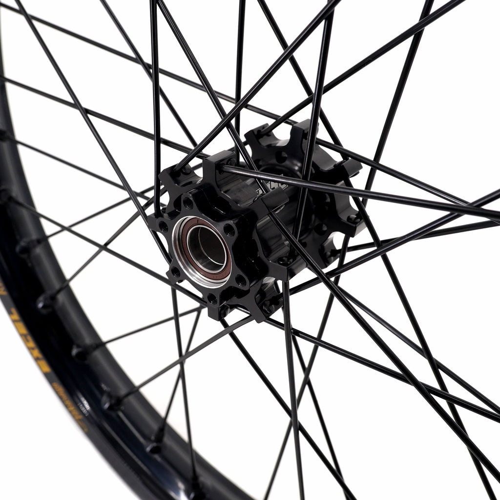 US Stock KKE 19" 16" Spoke Alloy Wheels Fit Talaria Sting MX3 / R MX4 Electric E-bike Black Takasago EXCEL Rims KKE Racing