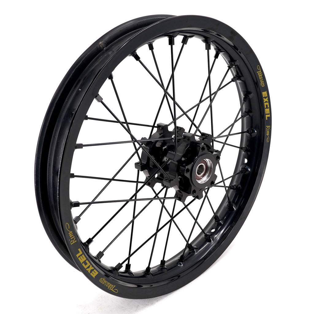 US Stock KKE 19" 16" Spoke Alloy Wheels Fit Talaria Sting MX3 / R MX4 Electric E-bike Black Takasago EXCEL Rims KKE Racing