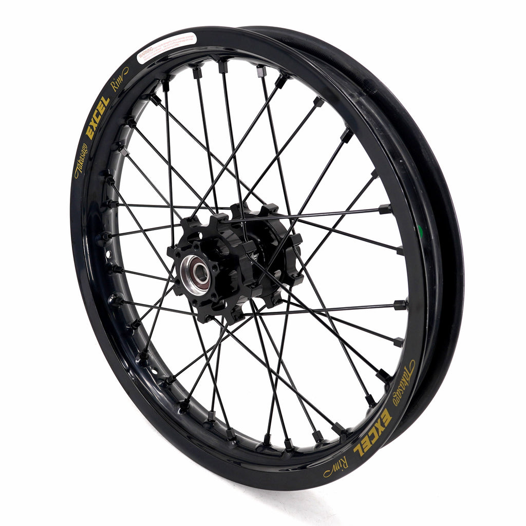 US Stock KKE 19" 16" Spoke Alloy Wheels Fit Talaria Sting MX3 / R MX4 Electric E-bike Black Takasago EXCEL Rims KKE Racing