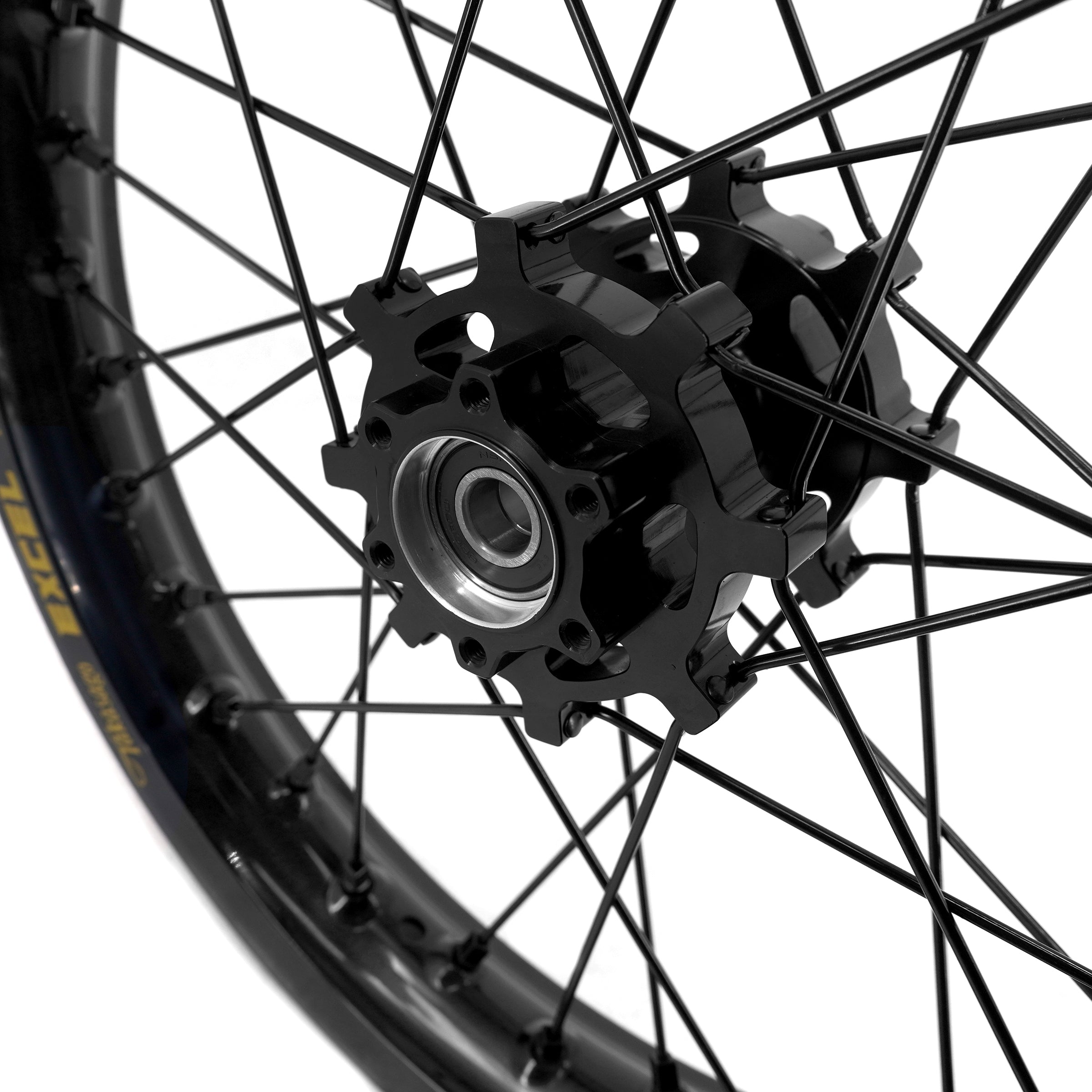 US Stock KKE 19" 16" Spoke Alloy Wheels Fit Talaria Sting MX3 / R MX4 Electric E-bike Black Takasago EXCEL Rims KKE Racing