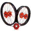 KKE 1.85-21" & 2.5-18" Motorcycle Tubed Spoke Wheels With Takasago EXCEL Rims Fit KTM790 Adventure R 2019-2022 KKE Racing