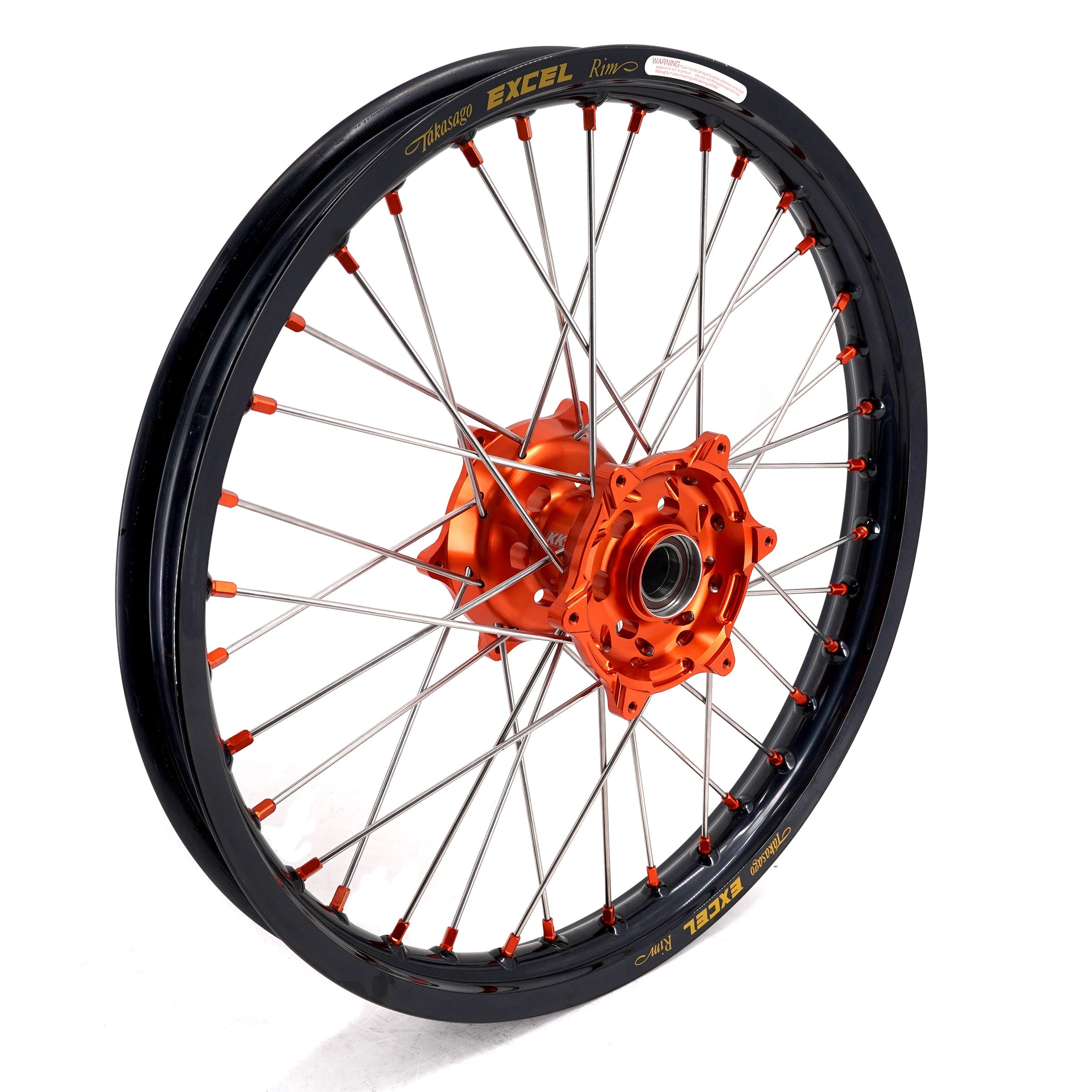 KKE 1.85-21" & 2.5-18" Motorcycle Tubed Spoke Wheels With Takasago EXCEL Rims Fit KTM790 Adventure R 2019-2022 KKE Racing