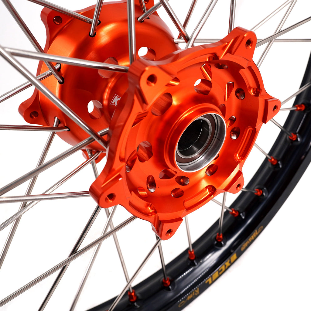 KKE 1.85-21" & 2.5-18" Motorcycle Tubed Spoke Wheels With Takasago EXCEL Rims Fit KTM790 Adventure R 2019-2022 KKE Racing
