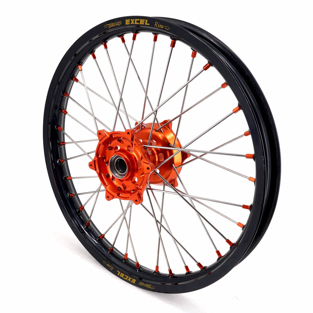 KKE 1.85-21" & 2.5-18" Motorcycle Tubed Spoke Wheels With Takasago EXCEL Rims Fit KTM790 Adventure R 2019-2022 KKE Racing