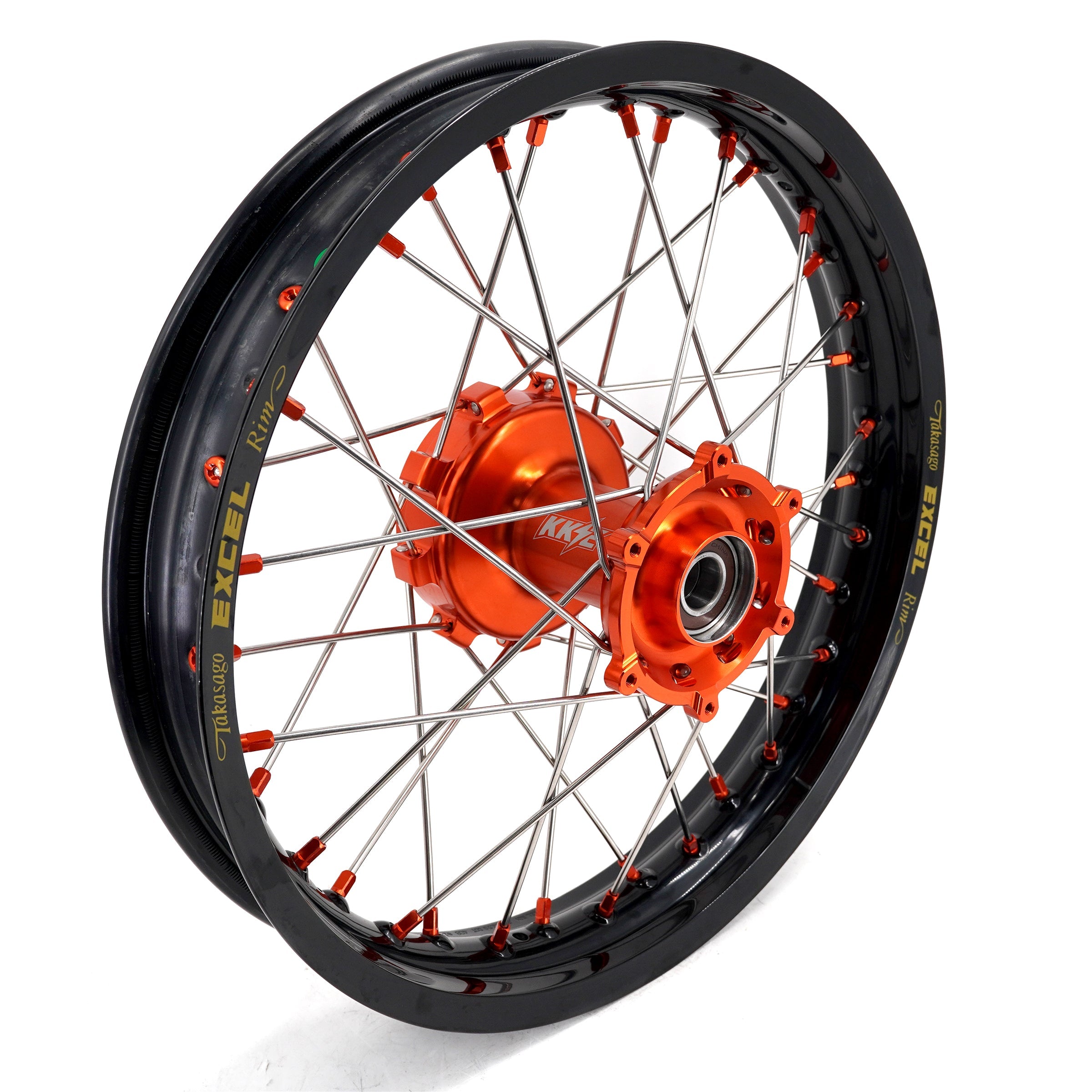 KKE 1.85-21" & 2.5-18" Motorcycle Tubed Spoke Wheels With Takasago EXCEL Rims Fit KTM790 Adventure R 2019-2022 KKE Racing