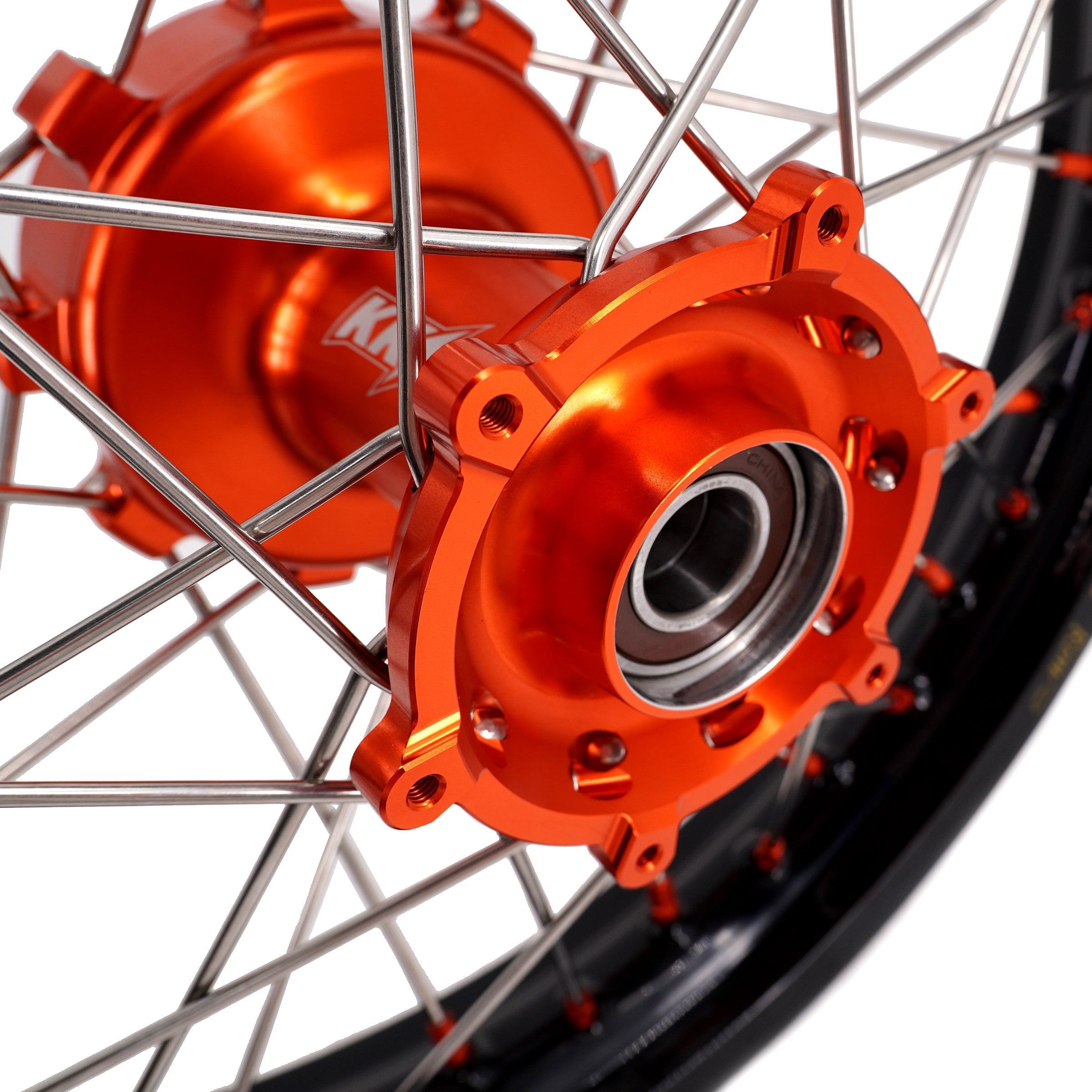 KKE 1.85-21" & 2.5-18" Motorcycle Tubed Spoke Wheels With Takasago EXCEL Rims Fit KTM790 Adventure R 2019-2022 KKE Racing