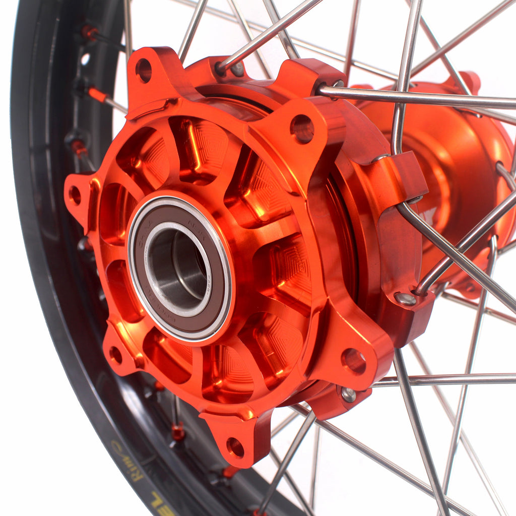KKE 1.85-21" & 2.5-18" Motorcycle Tubed Spoke Wheels With Takasago EXCEL Rims Fit KTM790 Adventure R 2019-2022 KKE Racing