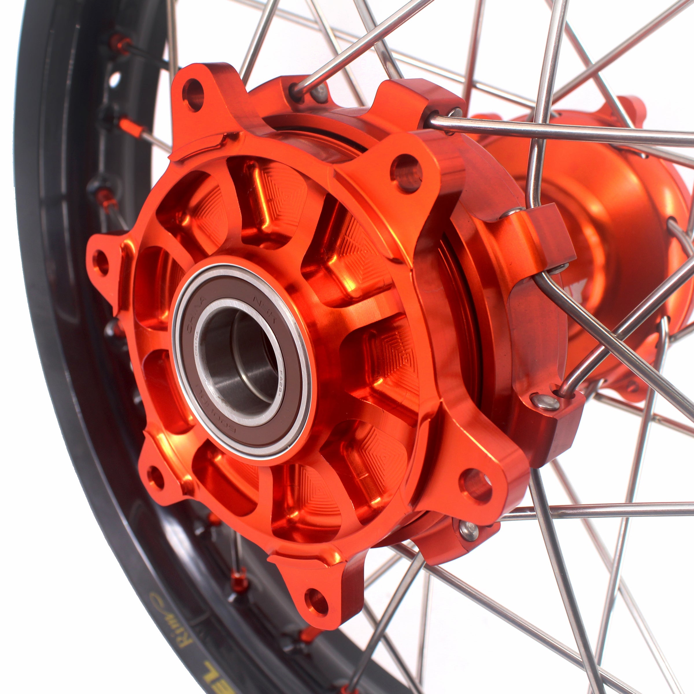 KKE 1.85-21" & 2.5-18" Motorcycle Tubed Spoke Wheels With Takasago EXCEL Rims Fit KTM790 Adventure R 2019-2022 KKE Racing
