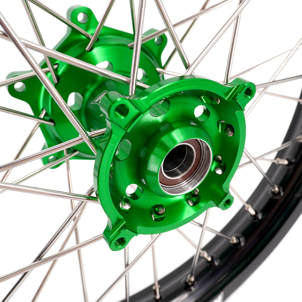 KKE 19×2.15 For KAWASAKI KX125 KX250 KX250F KX450F Rear Spoke Wheels Rims KKE Racing