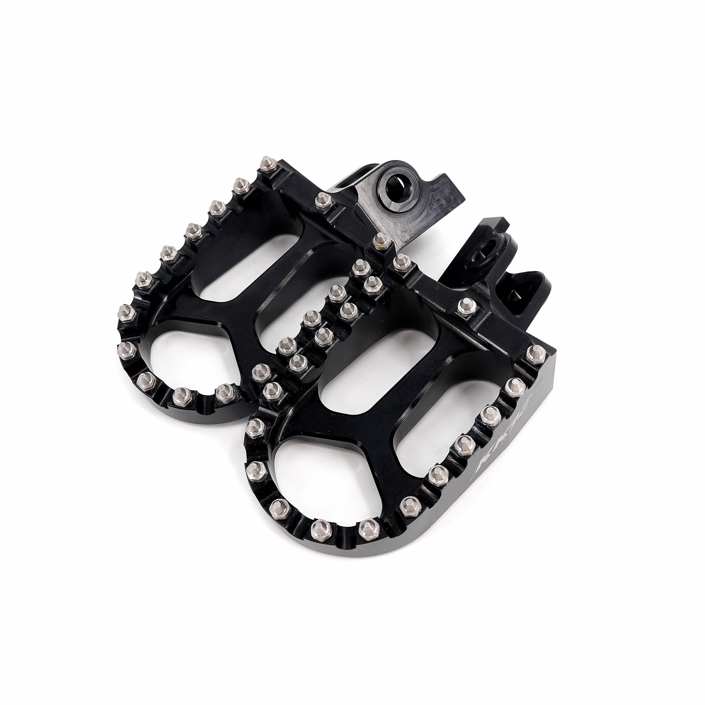 KKE Footpegs Billet Foot Rest For Rawrr Mantis, Mantis X, Red and Black (Collective) KKE Racing