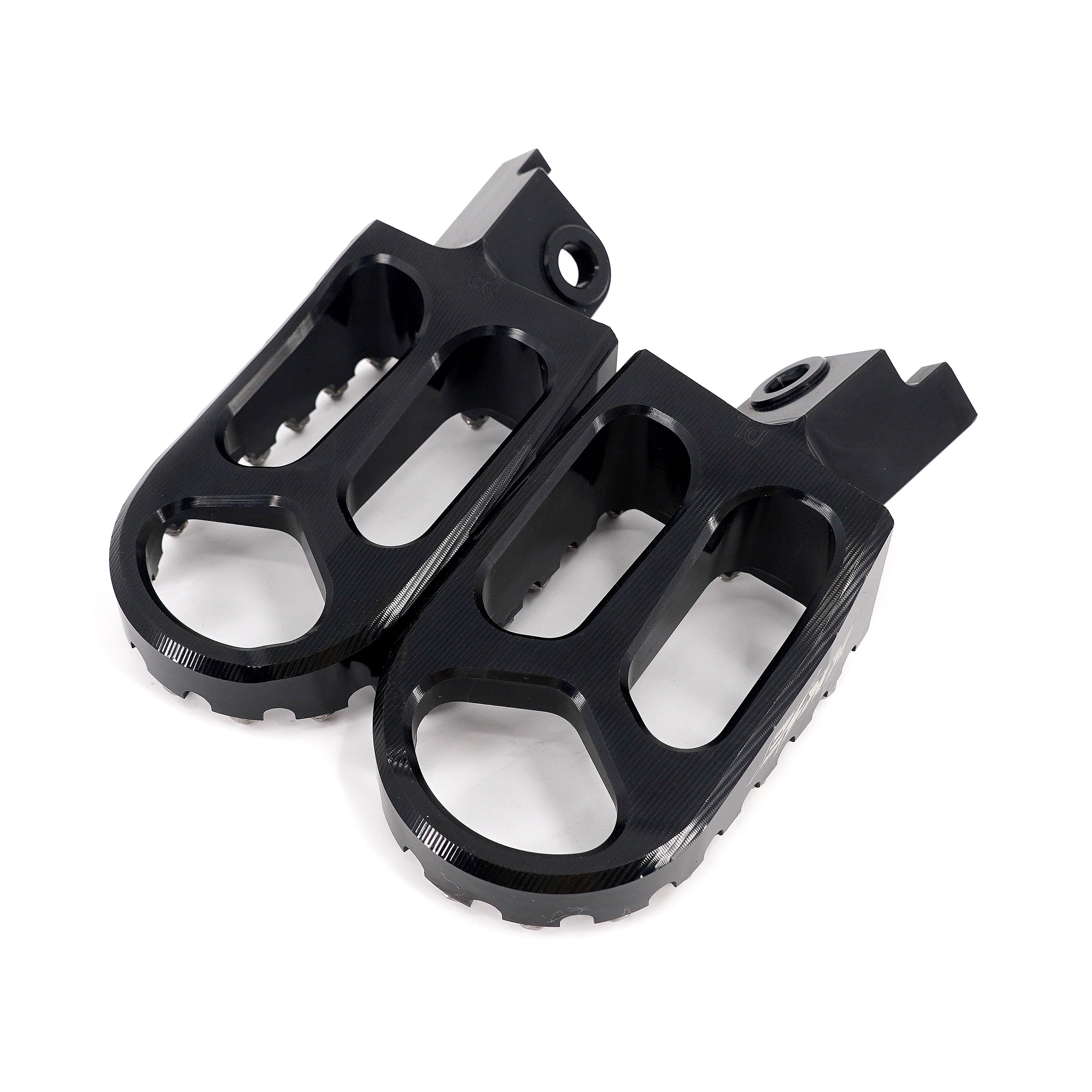KKE Footpegs Billet Foot Rest For Rawrr Mantis, Mantis X, Red and Black (Collective) KKE Racing