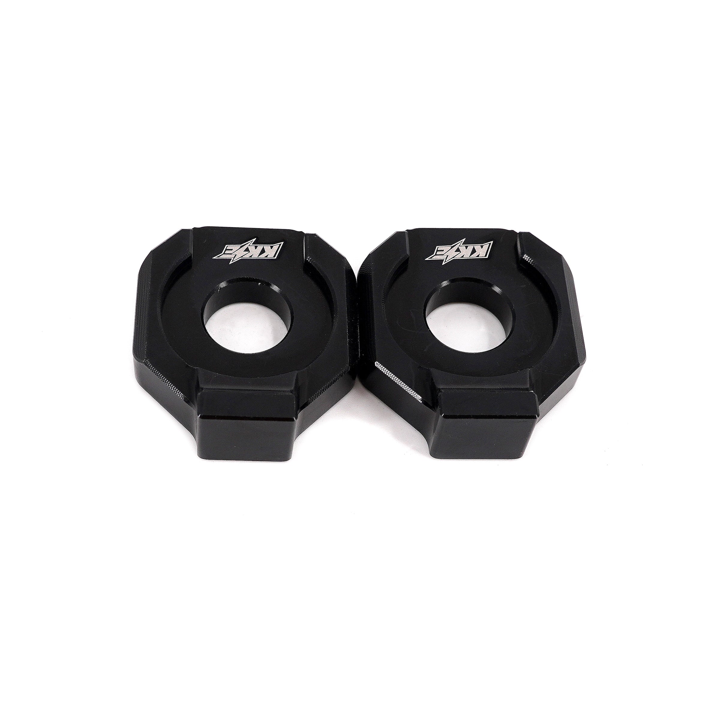 KKE Axle Chain Adjuster Blocks Fit Rawrr Mantis, Mantis X Black and Red (Collective) KKE Racing