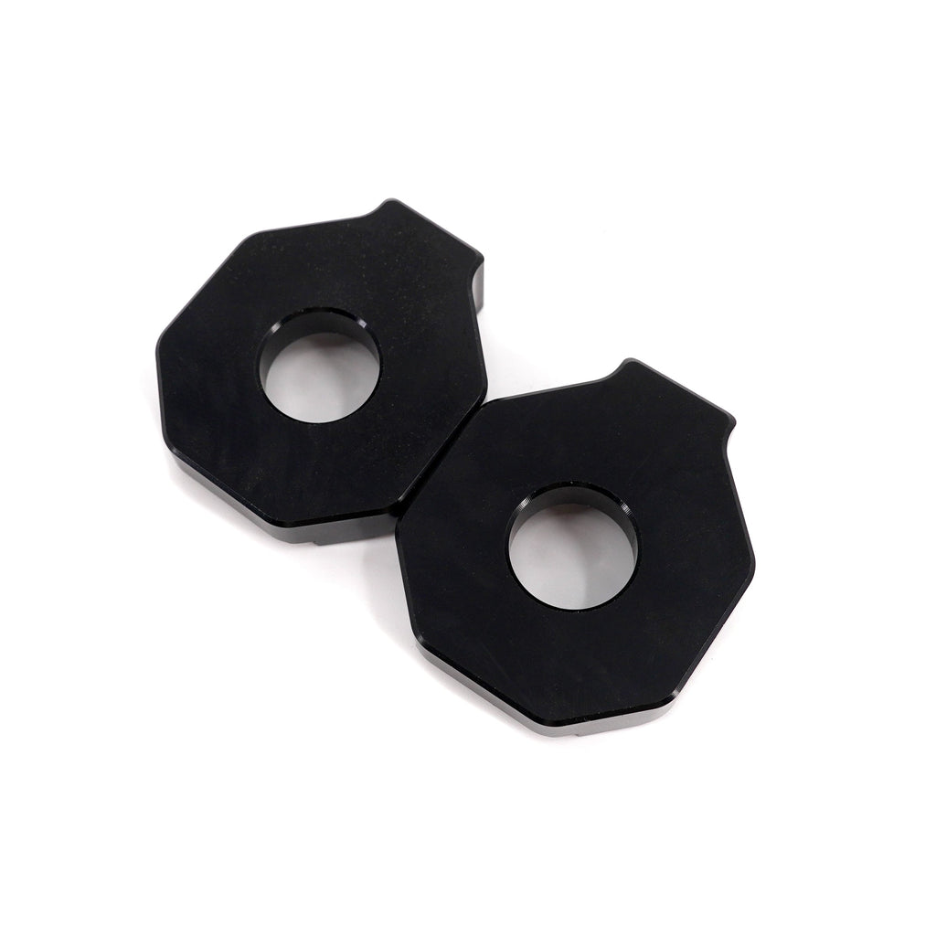 KKE Axle Chain Adjuster Blocks Fit Rawrr Mantis, Mantis X Black and Red (Collective) KKE Racing