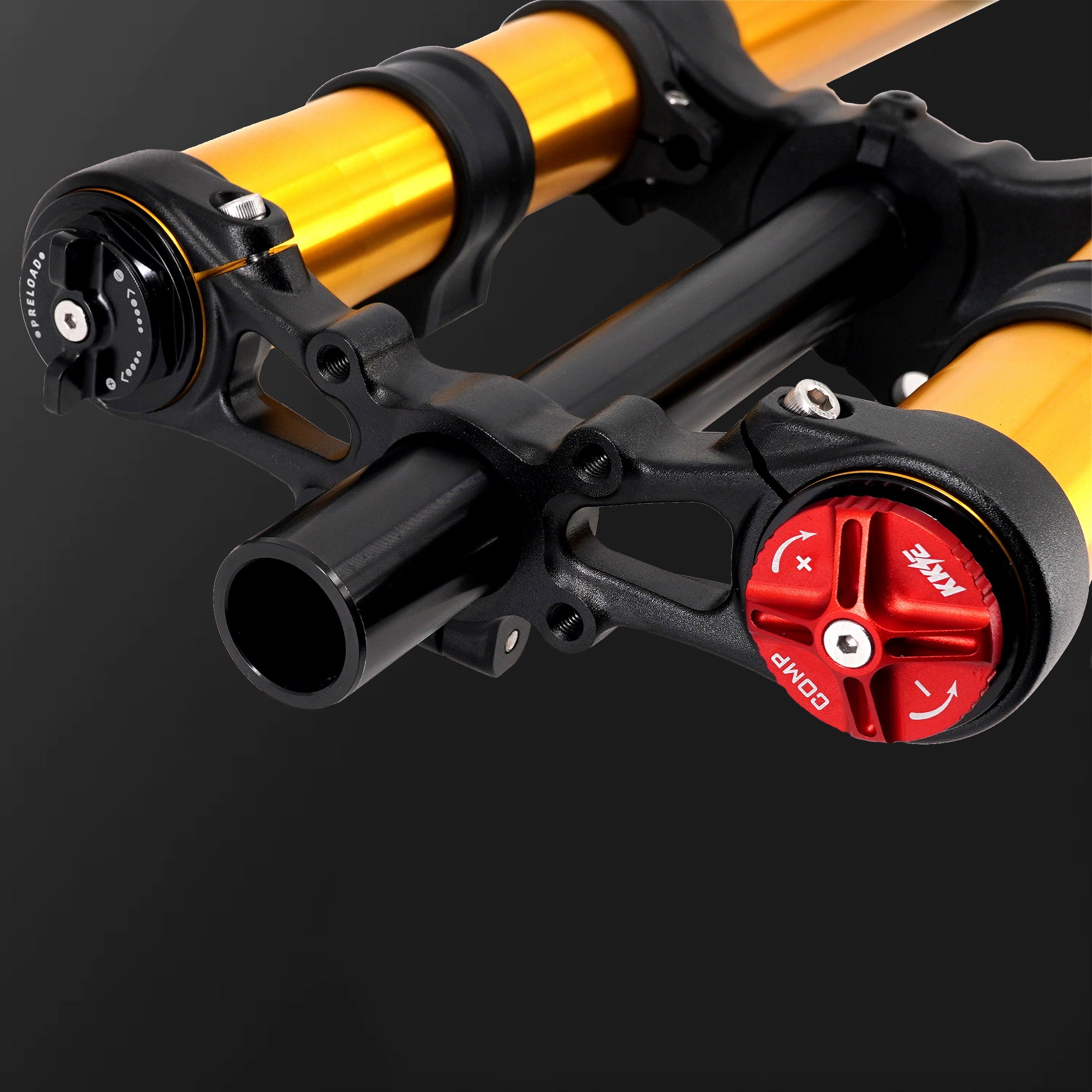 KKE 35MM Upgraded 5.5 Version Front Suspension Fork Fit Surron Light Bee, E-Ride Pro-SS, Talaria Sting MX3/MX4/R (Collective) KKE Racing