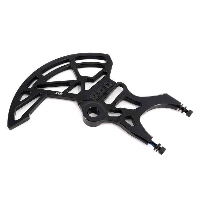 KKE Aluminum Rear Brake Disc Guard Fit Rawrr Mantis, Mantis X Red and Black (Collective) KKE Racing