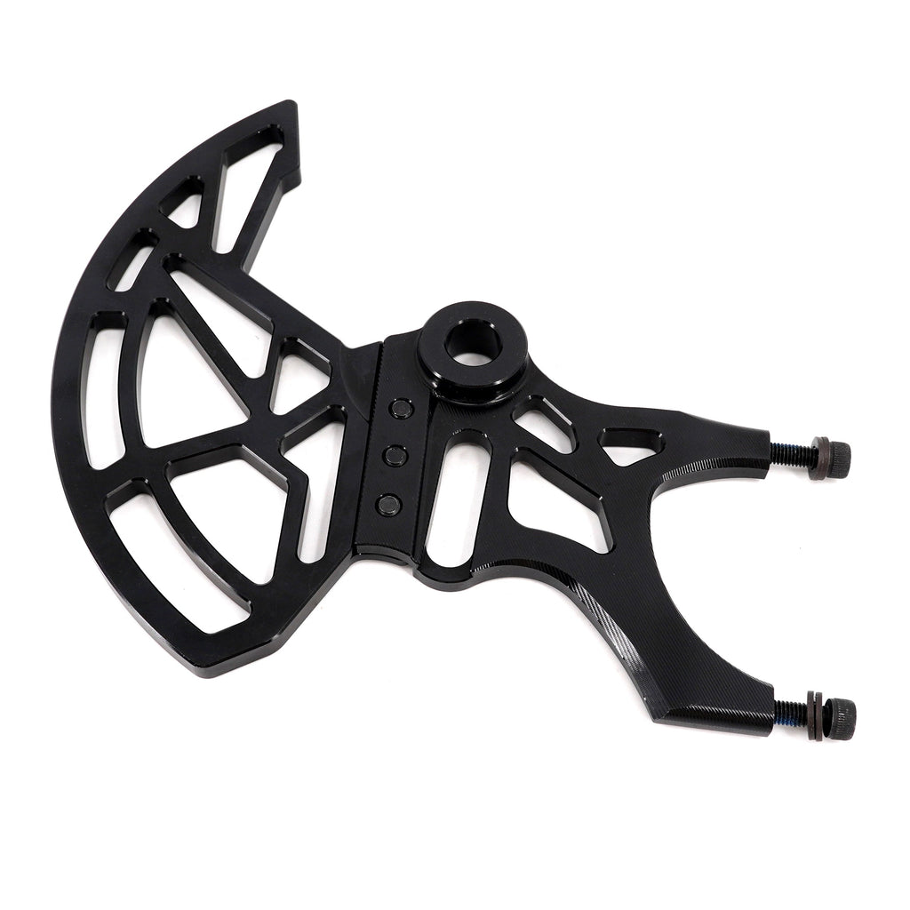 KKE Aluminum Rear Brake Disc Guard Fit Rawrr Mantis, Mantis X Red and Black (Collective) KKE Racing
