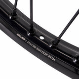 KKE Enduro 1.6*21" & 2.15*18" CNC Hub Electric Dirtbike Alloy Wheels Rims Fit STARK VARG MX EX All Black KKE Racing