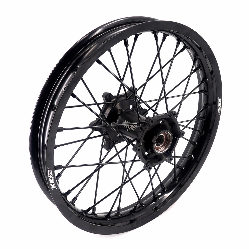 KKE Enduro 1.6*21" & 2.15*18" CNC Hub Electric Dirtbike Alloy Wheels Rims Fit STARK VARG MX EX All Black KKE Racing