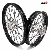 KKE Enduro 1.6*21" & 2.15*18" Cast Hub Electric Dirtbike Alloy Wheels Rims Fit STARK VARG MX EX KKE Racing