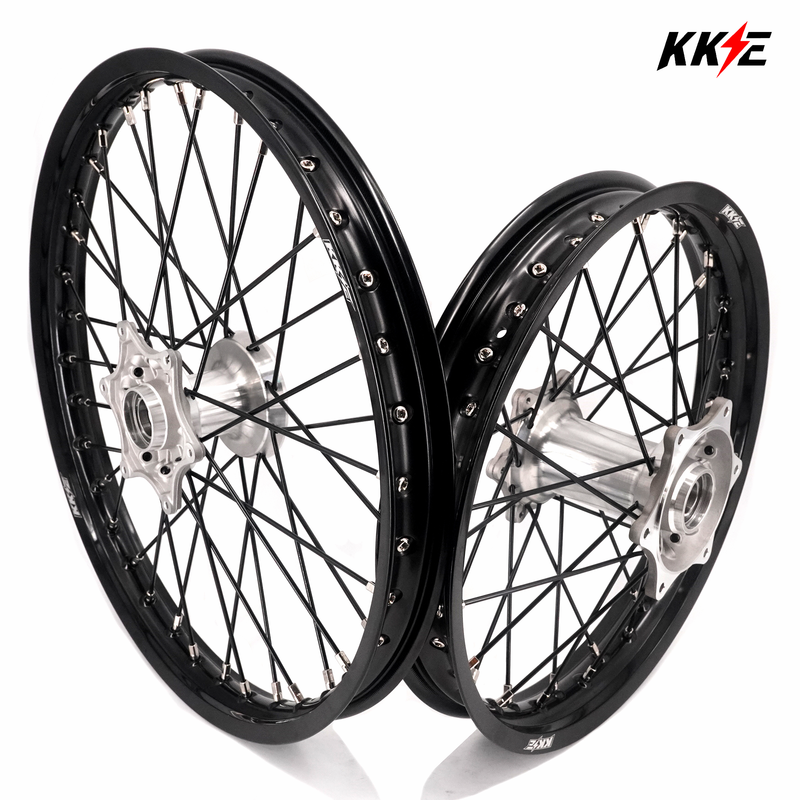 KKE Enduro 1.6*21" & 2.15*18" Cast Hub Electric Dirtbike Alloy Wheels Rims Fit STARK VARG MX EX KKE Racing