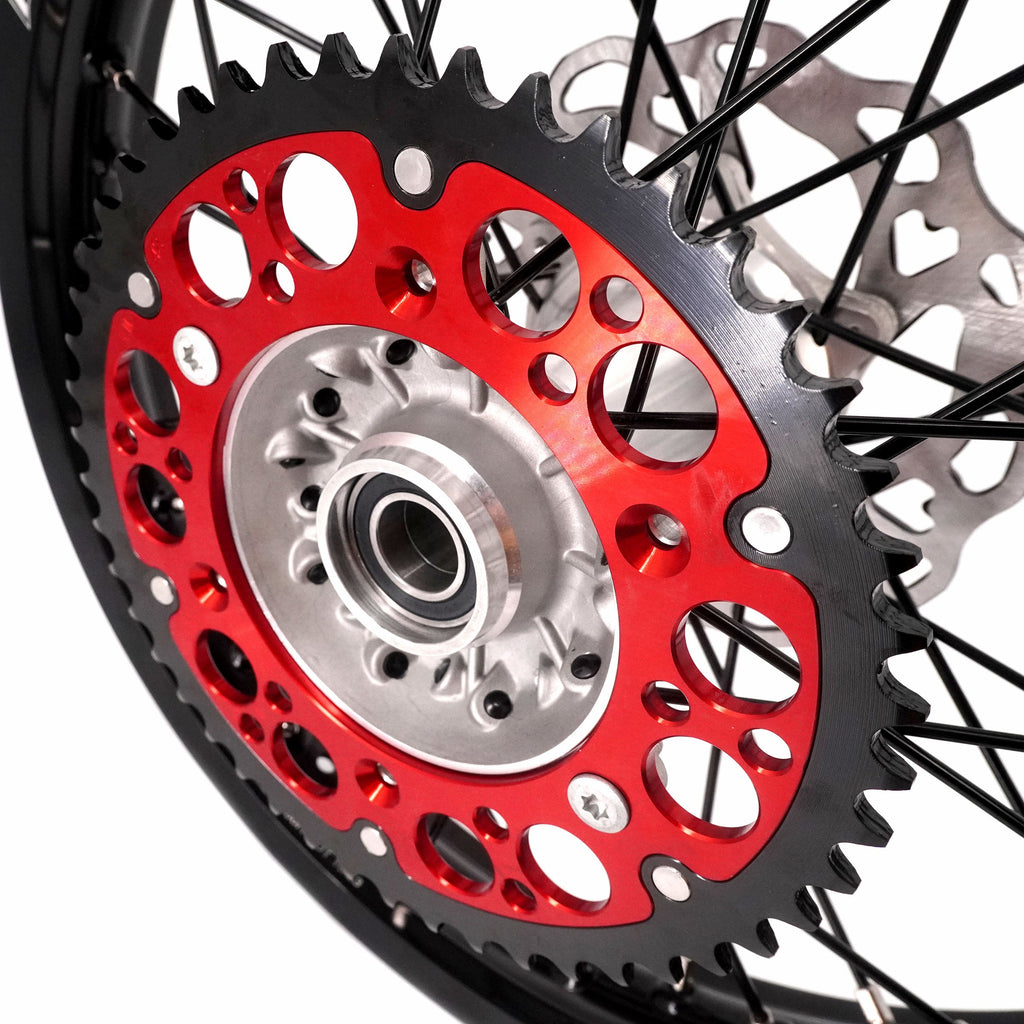 KKE Enduro 1.6*21" & 2.15*18" Cast Hub Electric Dirtbike Alloy Wheels Rims Fit STARK VARG MX EX KKE Racing