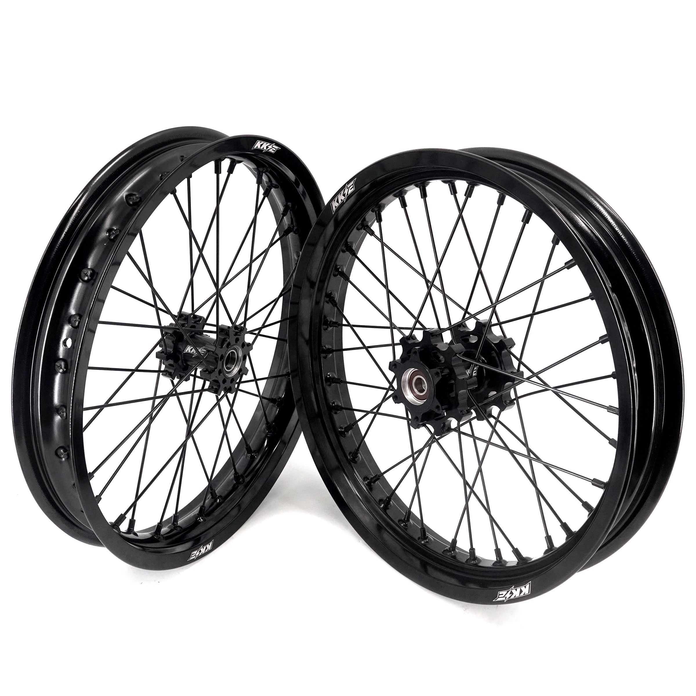 US Stock KKE 2.15*17 & 2.5*17 E-bike Wheels Rims Fit Talaria Sting MX3 / R MX4 / x3 (xXx) All Black KKE Racing