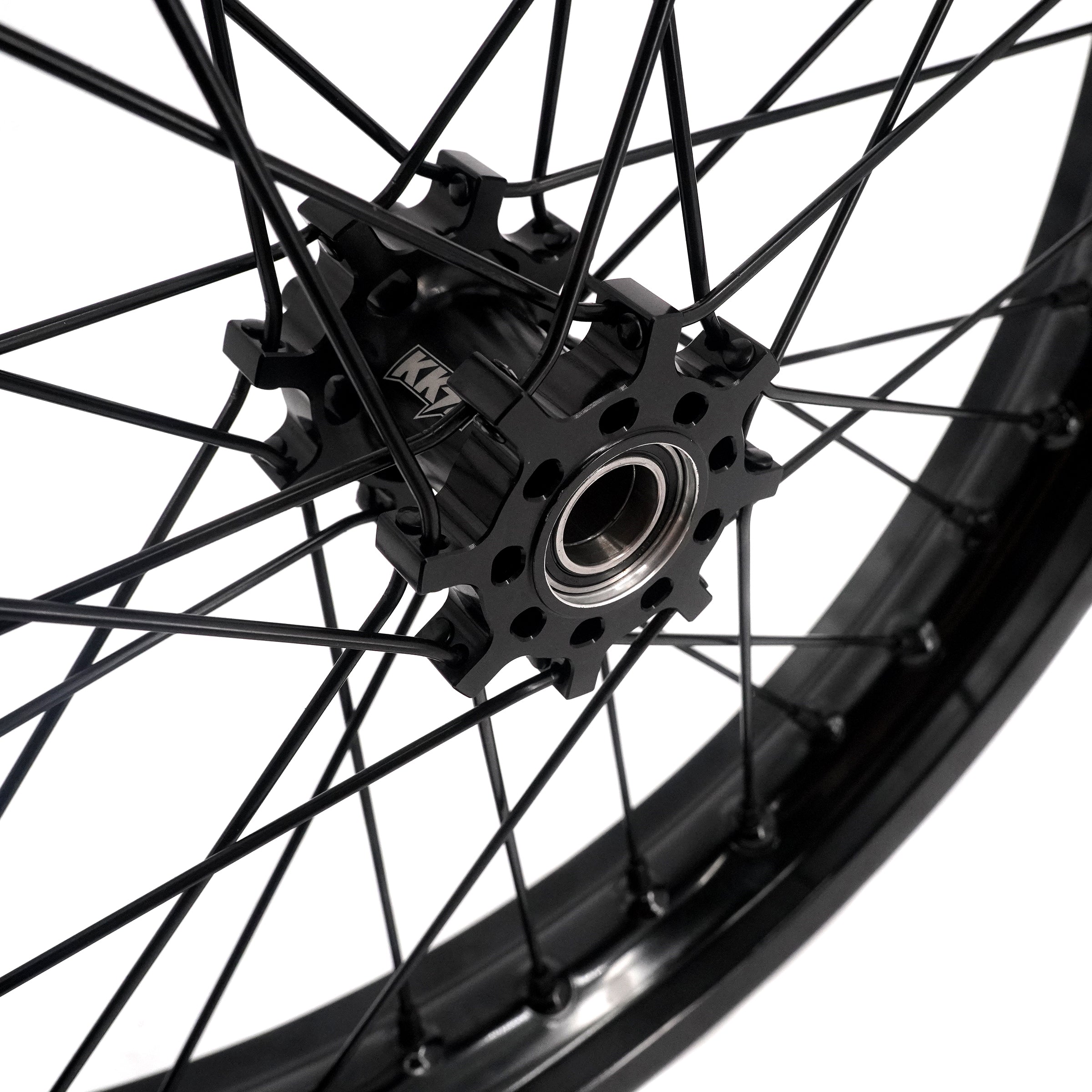 US Stock KKE 2.15*17 & 2.5*17 E-bike Wheels Rims Fit Talaria Sting MX3 / R MX4 / x3 (xXx) All Black KKE Racing
