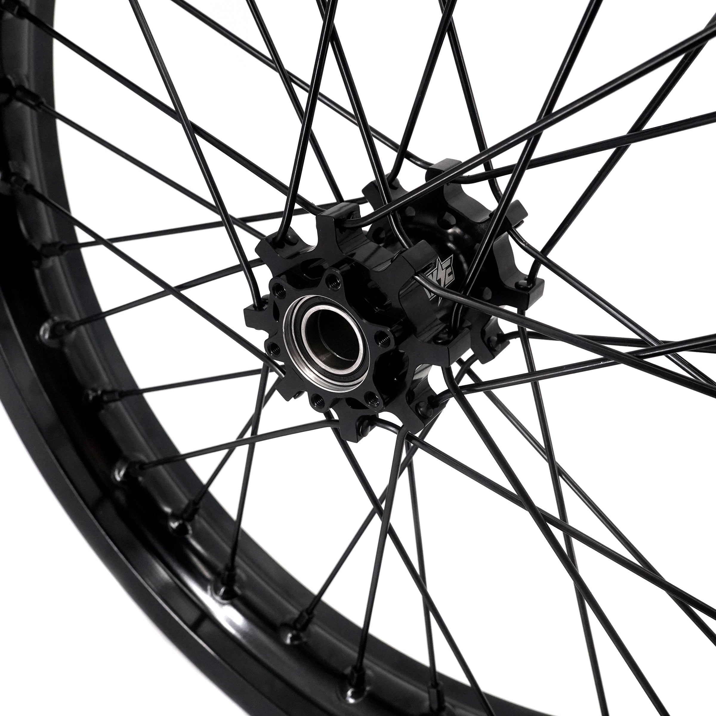 US Stock KKE 2.15*17 & 2.5*17 E-bike Wheels Rims Fit Talaria Sting MX3 / R MX4 / x3 (xXx) All Black KKE Racing