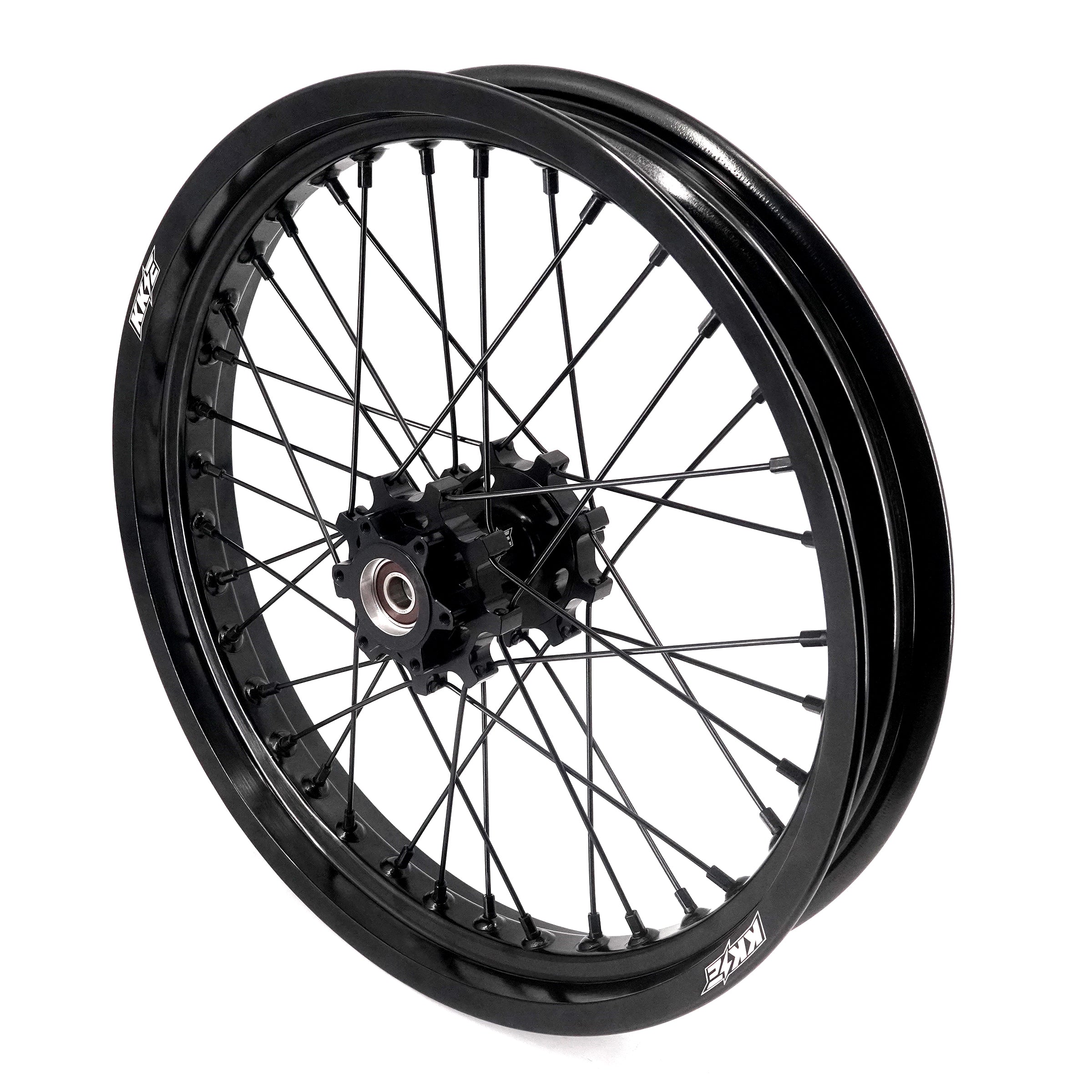 US Stock KKE 2.15*17 & 2.5*17 E-bike Wheels Rims Fit Talaria Sting MX3 / R MX4 / x3 (xXx) All Black KKE Racing