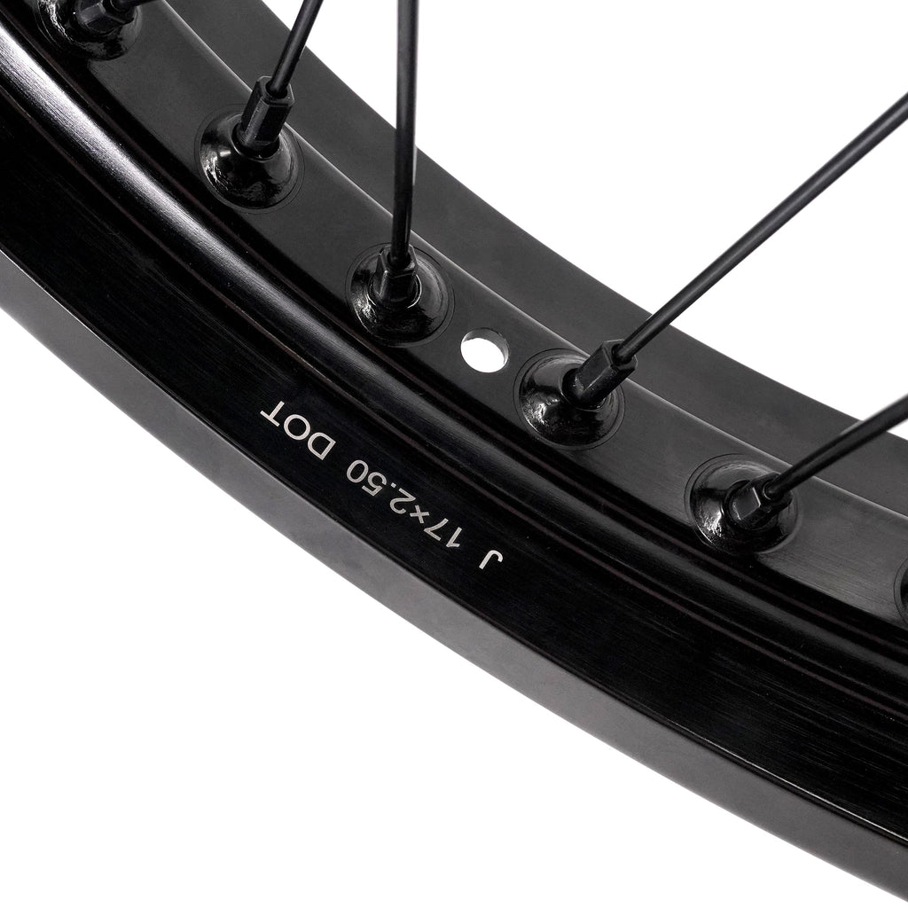 US Stock KKE 2.15*17 & 2.5*17 E-bike Wheels Rims Fit Talaria Sting MX3 / R MX4 / x3 (xXx) All Black KKE Racing