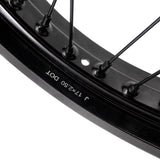 US Stock KKE 2.15*17 & 2.5*17 E-bike Wheels Rims Fit Talaria Sting MX3 / R MX4 / x3 (xXx) All Black KKE Racing