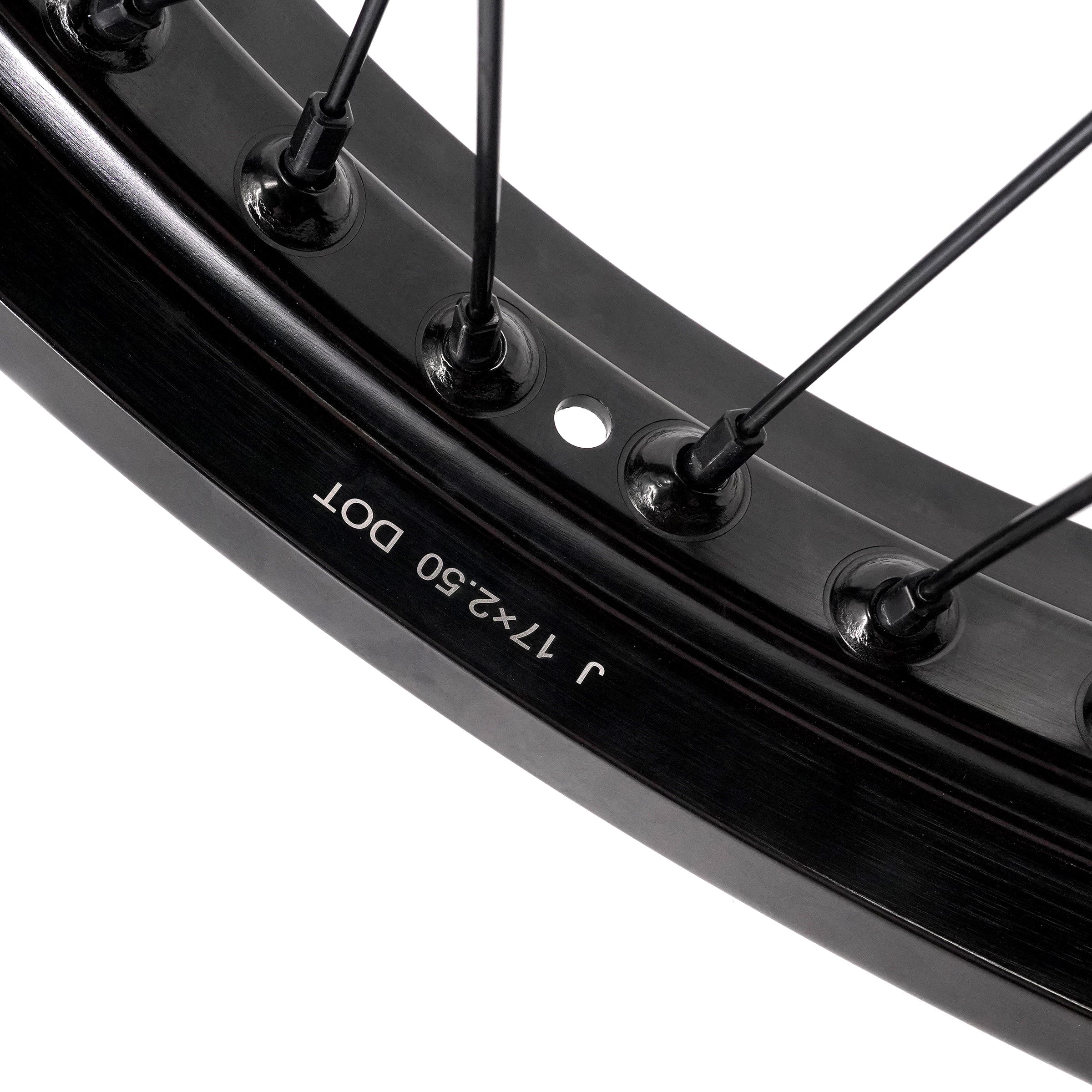 US Stock KKE 2.15*17 & 2.5*17 E-bike Wheels Rims Fit Talaria Sting MX3 / R MX4 / x3 (xXx) All Black KKE Racing