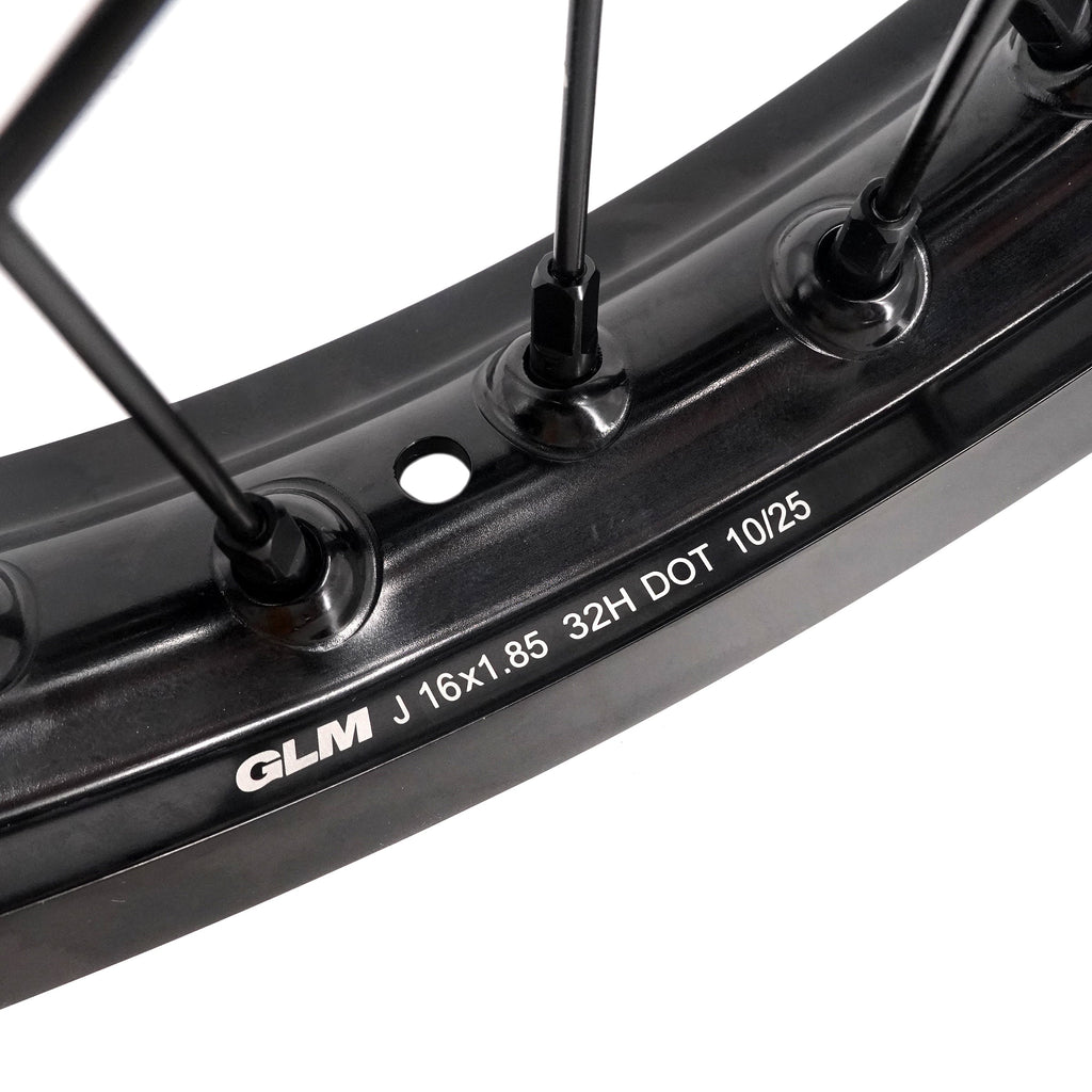 US Stock KKE 1.6*19" & 1.85*16" New Style E-bike Wheels Rim For SurRon Light Bee-X 2019-2025 Black KKE Racing