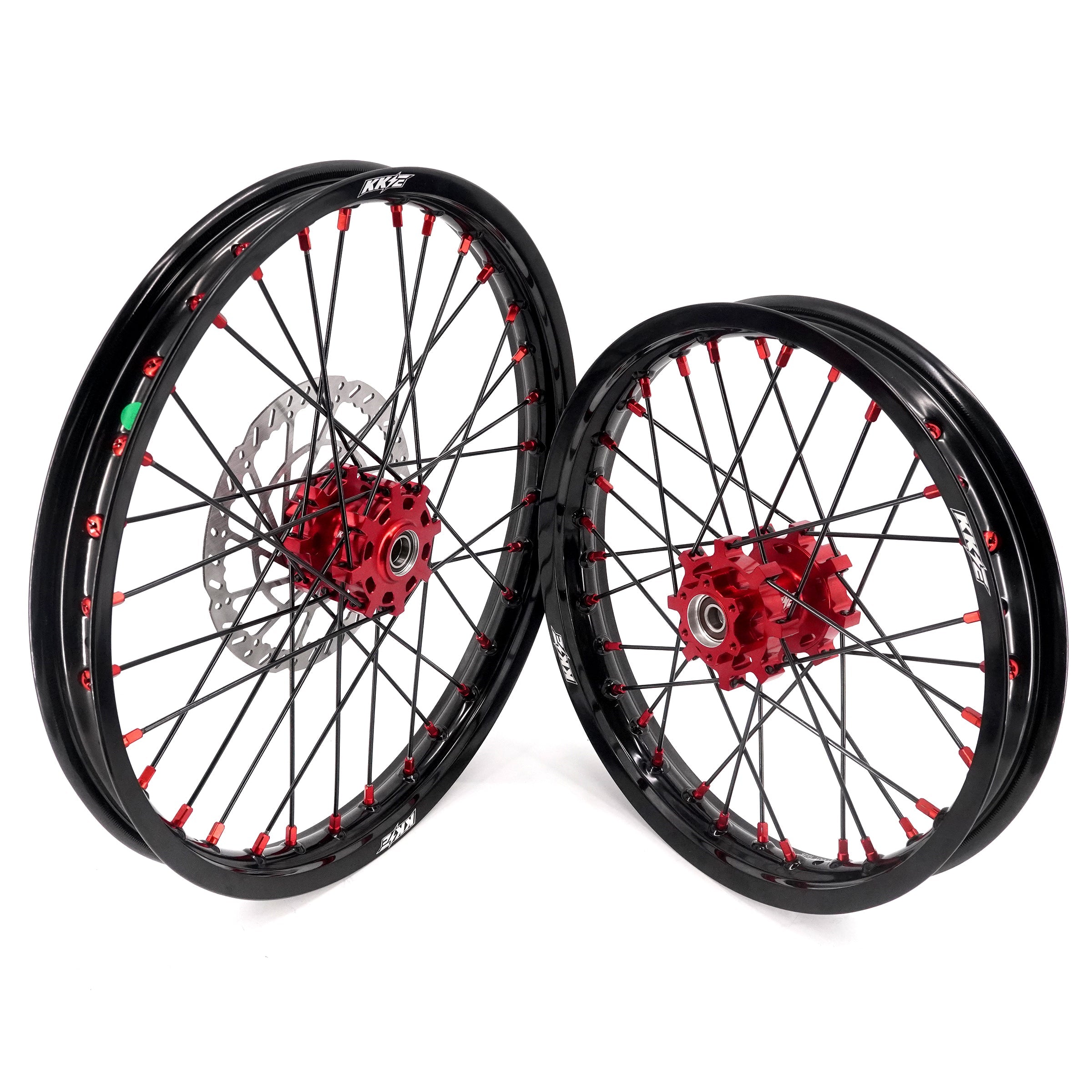 US Stock KKE 1.6*19" & 1.85*16" New Style E-bike Wheels Rim For SurRon Light Bee-X 2019-2025 Red Nipples KKE Racing