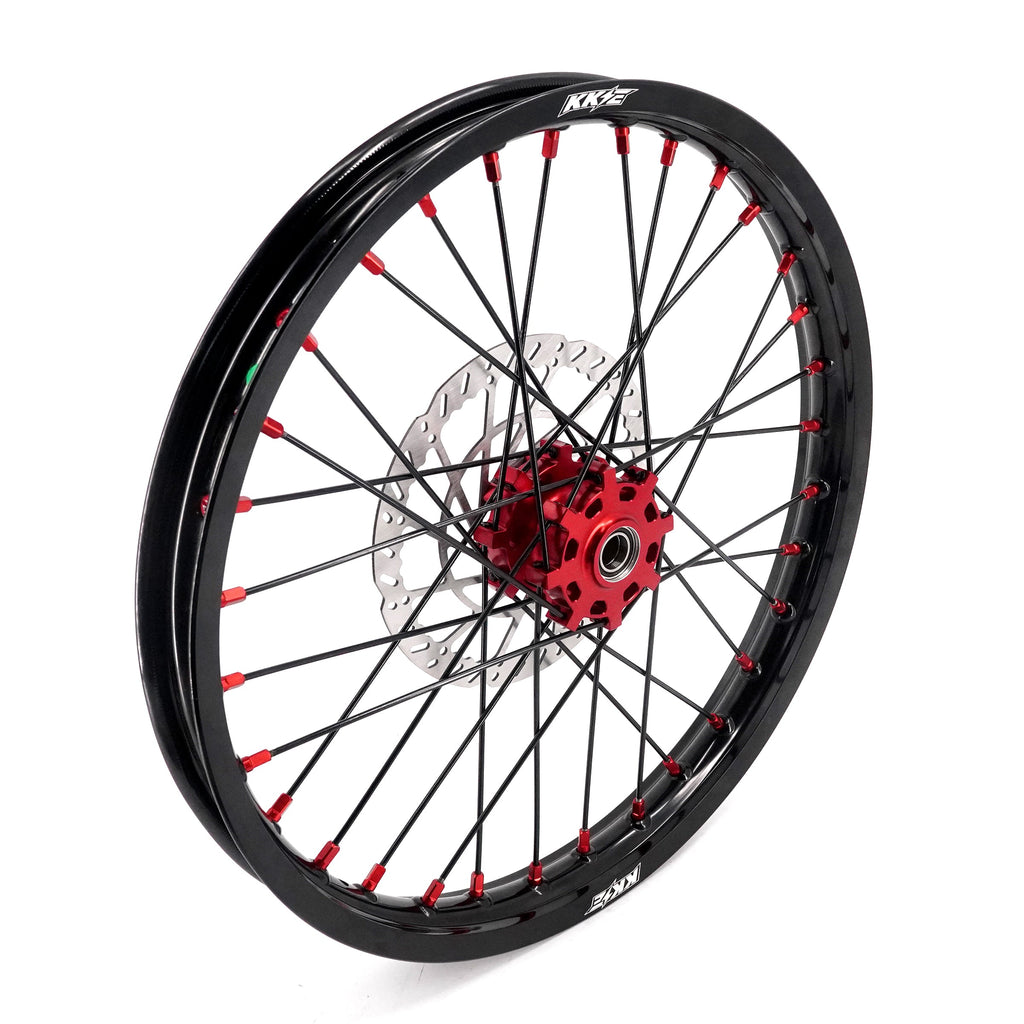 US Stock KKE 1.6*19" & 1.85*16" New Style E-bike Wheels Rim For SurRon Light Bee-X 2019-2025 Red Nipples KKE Racing