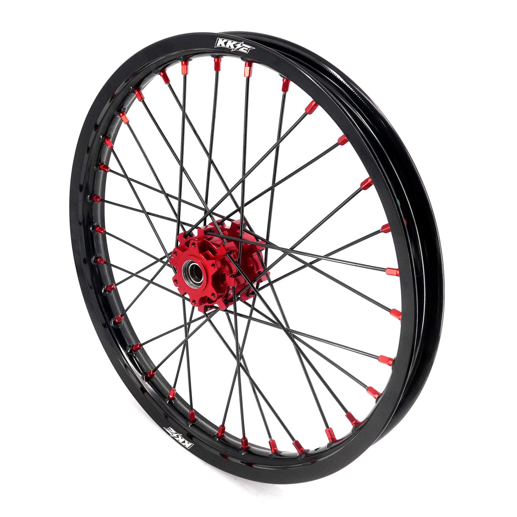 US Stock KKE 1.6*19" & 1.85*16" New Style E-bike Wheels Rim For SurRon Light Bee-X 2019-2025 Red Nipples KKE Racing