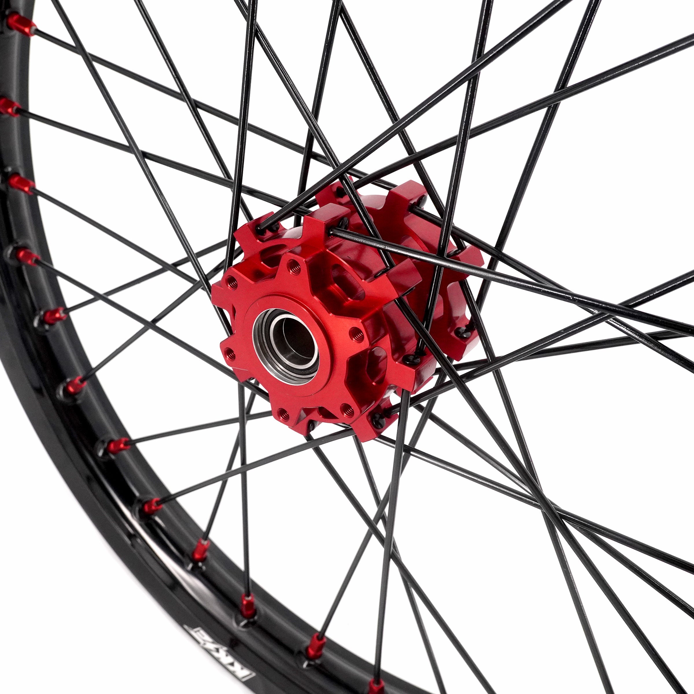 US Stock KKE 1.6*19" & 1.85*16" New Style E-bike Wheels Rim For SurRon Light Bee-X 2019-2025 Red Nipples KKE Racing
