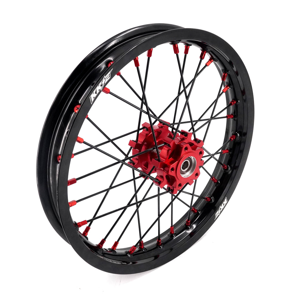 US Stock KKE 1.6*19" & 1.85*16" New Style E-bike Wheels Rim For SurRon Light Bee-X 2019-2025 Red Nipples KKE Racing