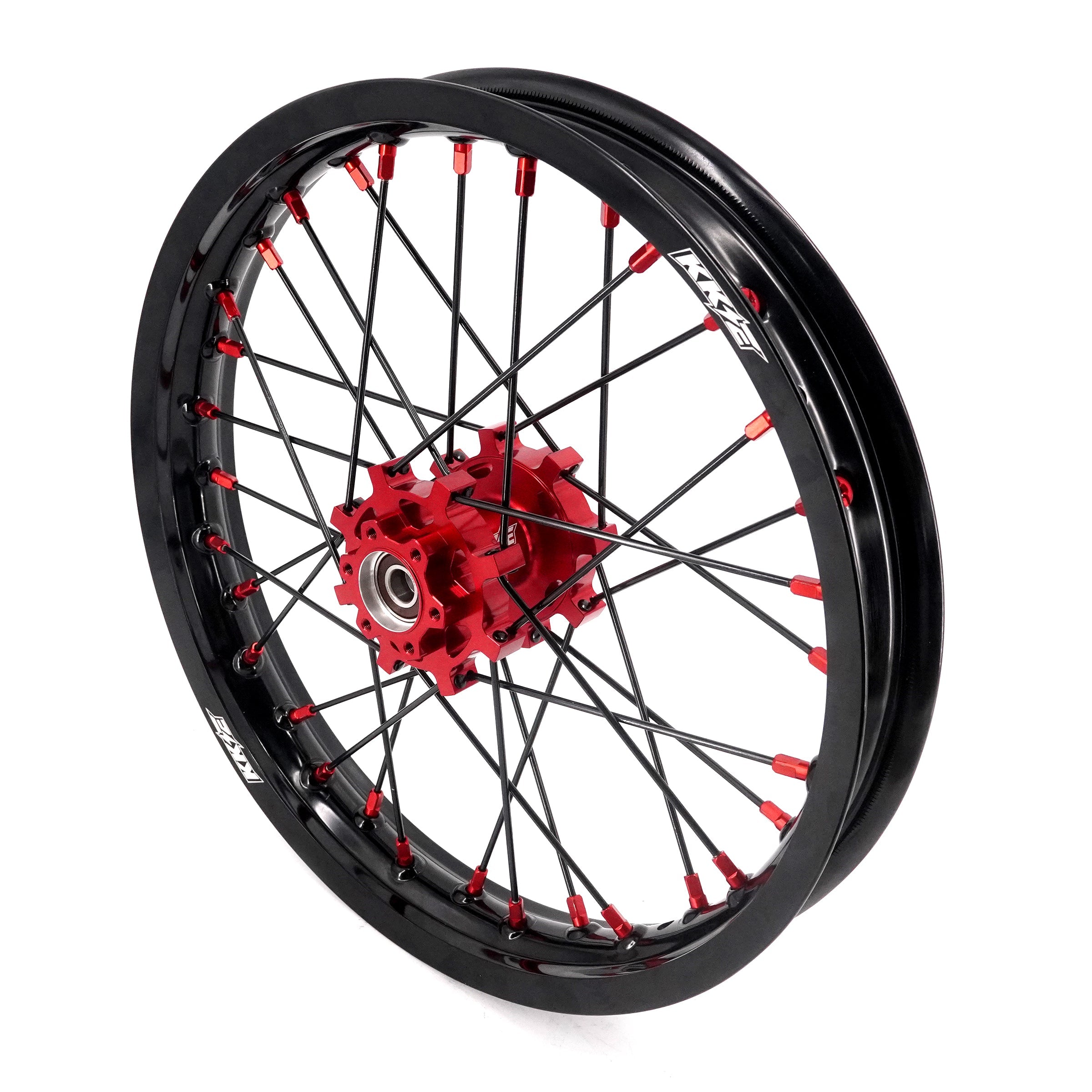 US Stock KKE 1.6*19" & 1.85*16" New Style E-bike Wheels Rim For SurRon Light Bee-X 2019-2025 Red Nipples KKE Racing