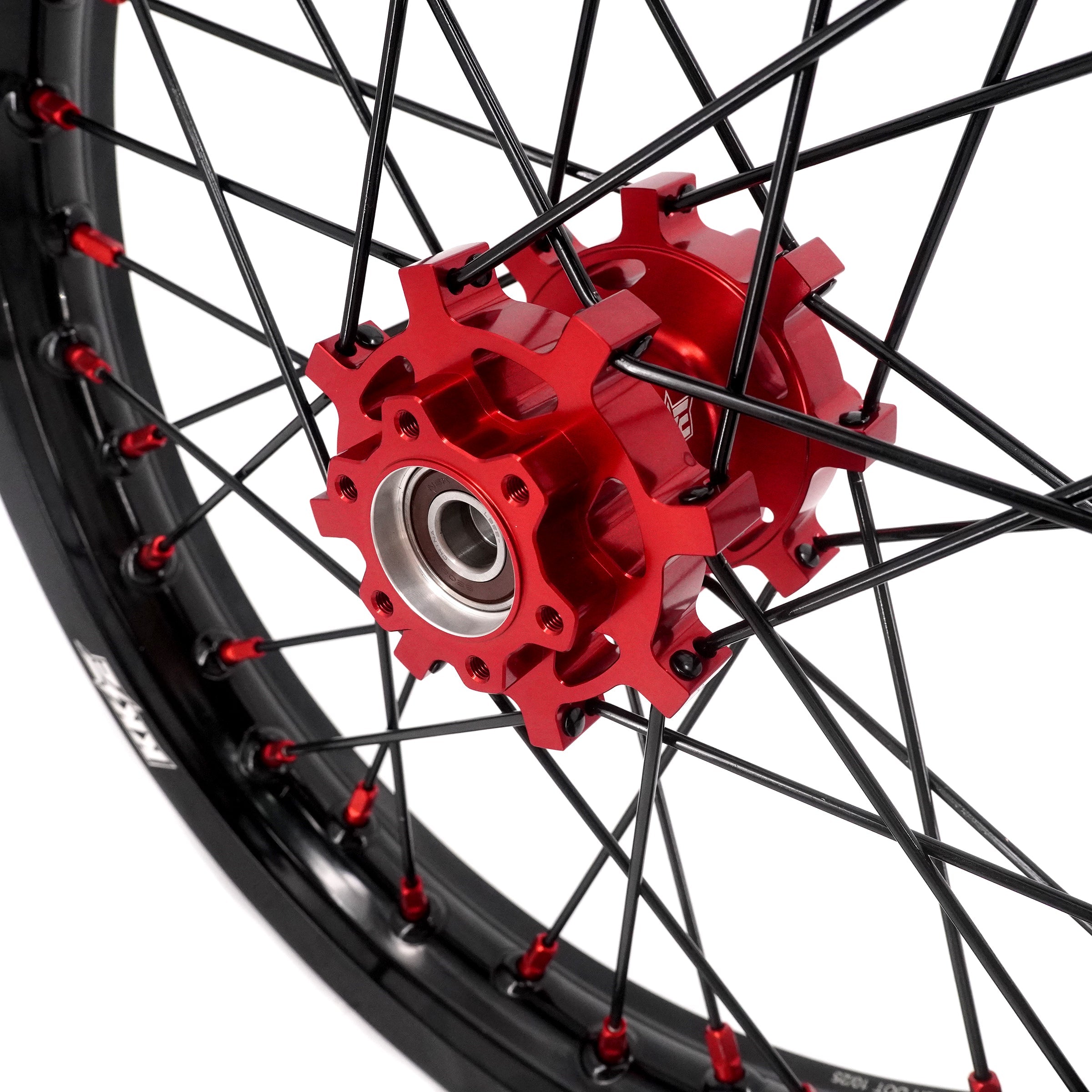 US Stock KKE 1.6*19" & 1.85*16" New Style E-bike Wheels Rim For SurRon Light Bee-X 2019-2025 Red Nipples KKE Racing