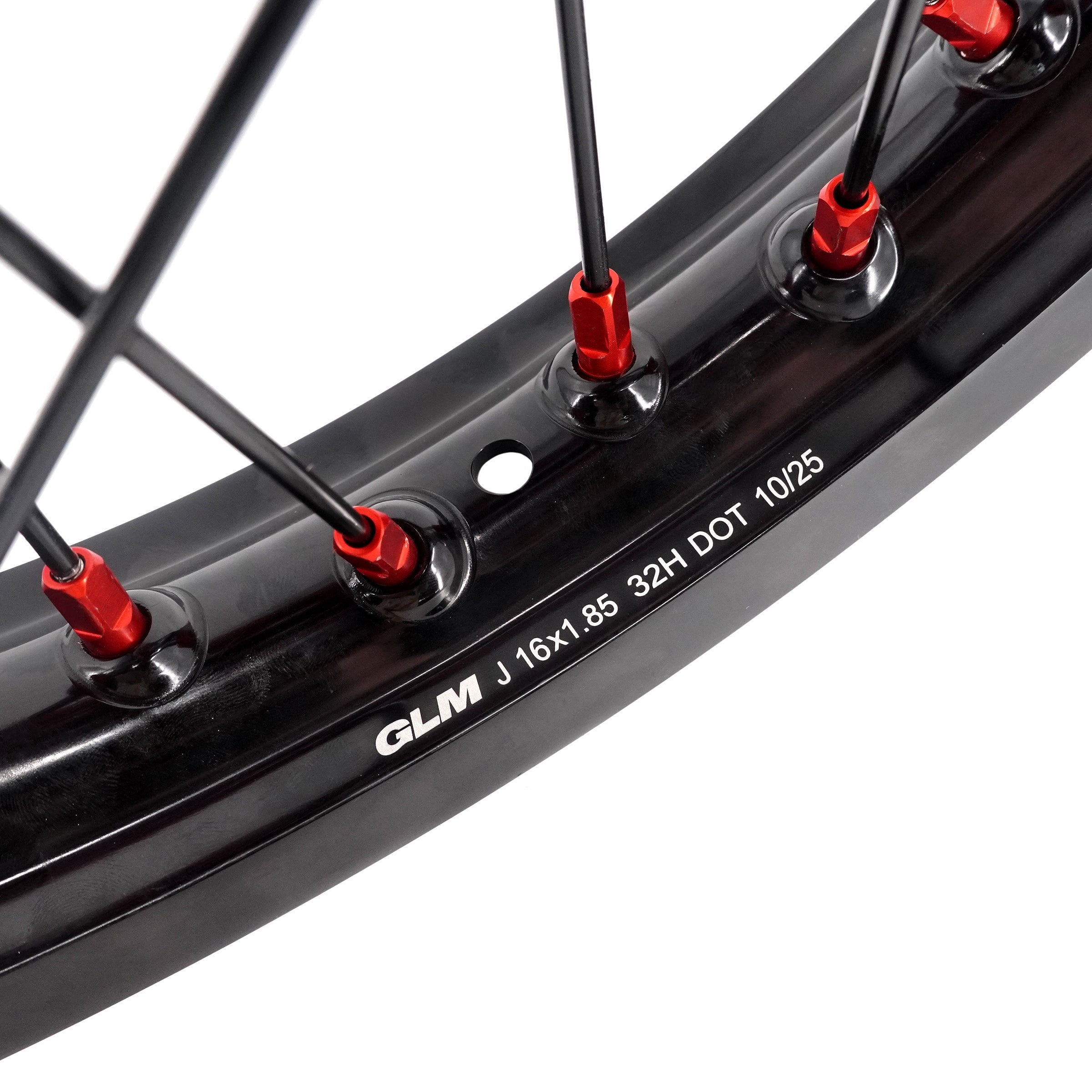 US Stock KKE 1.6*19" & 1.85*16" New Style E-bike Wheels Rim For SurRon Light Bee-X 2019-2025 Red Nipples KKE Racing