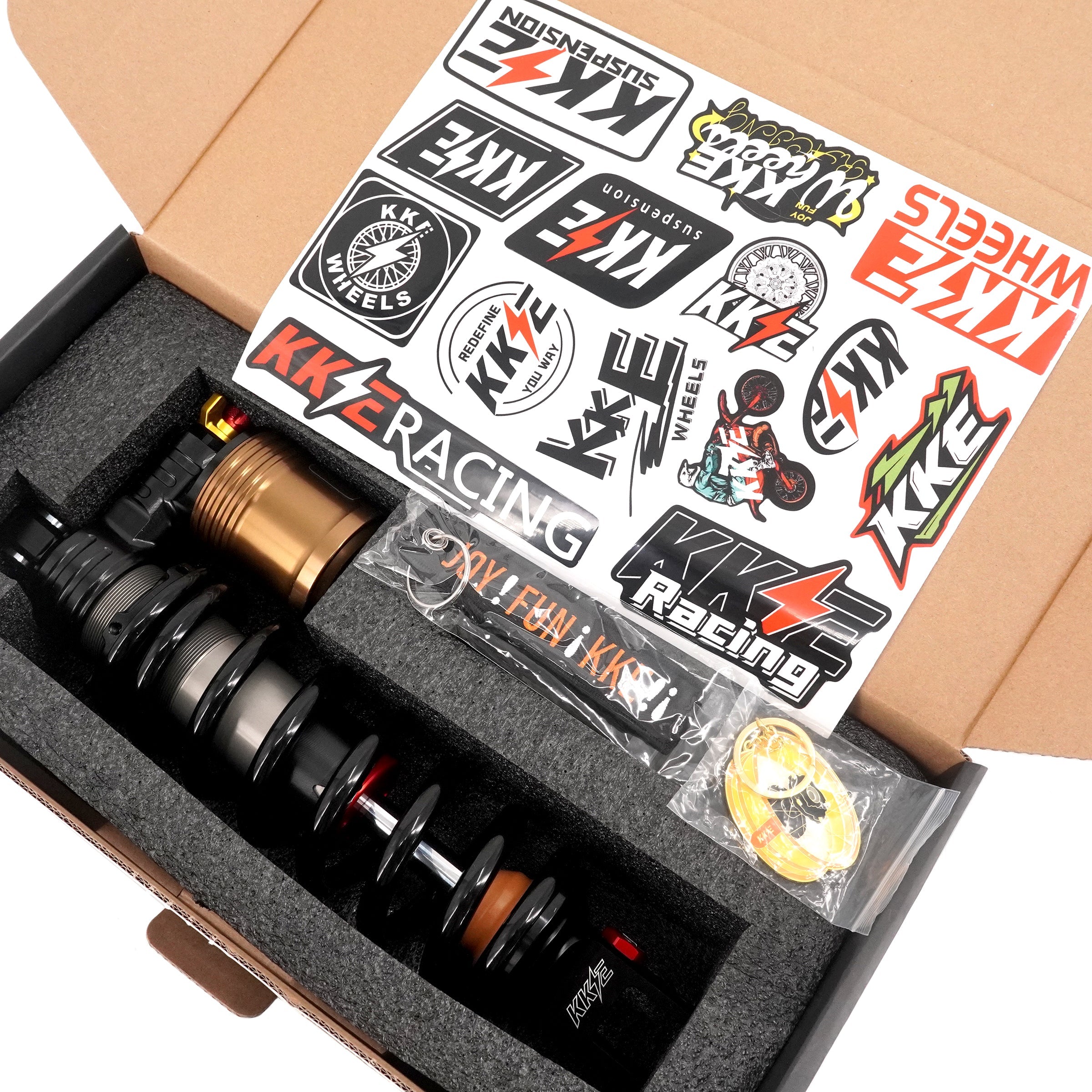 KKE Upgraded Rear Suspension Shock Spring Absorber for SurRon Ultra Bee Electric Dirt Bike in Different Color Available KKE Racing