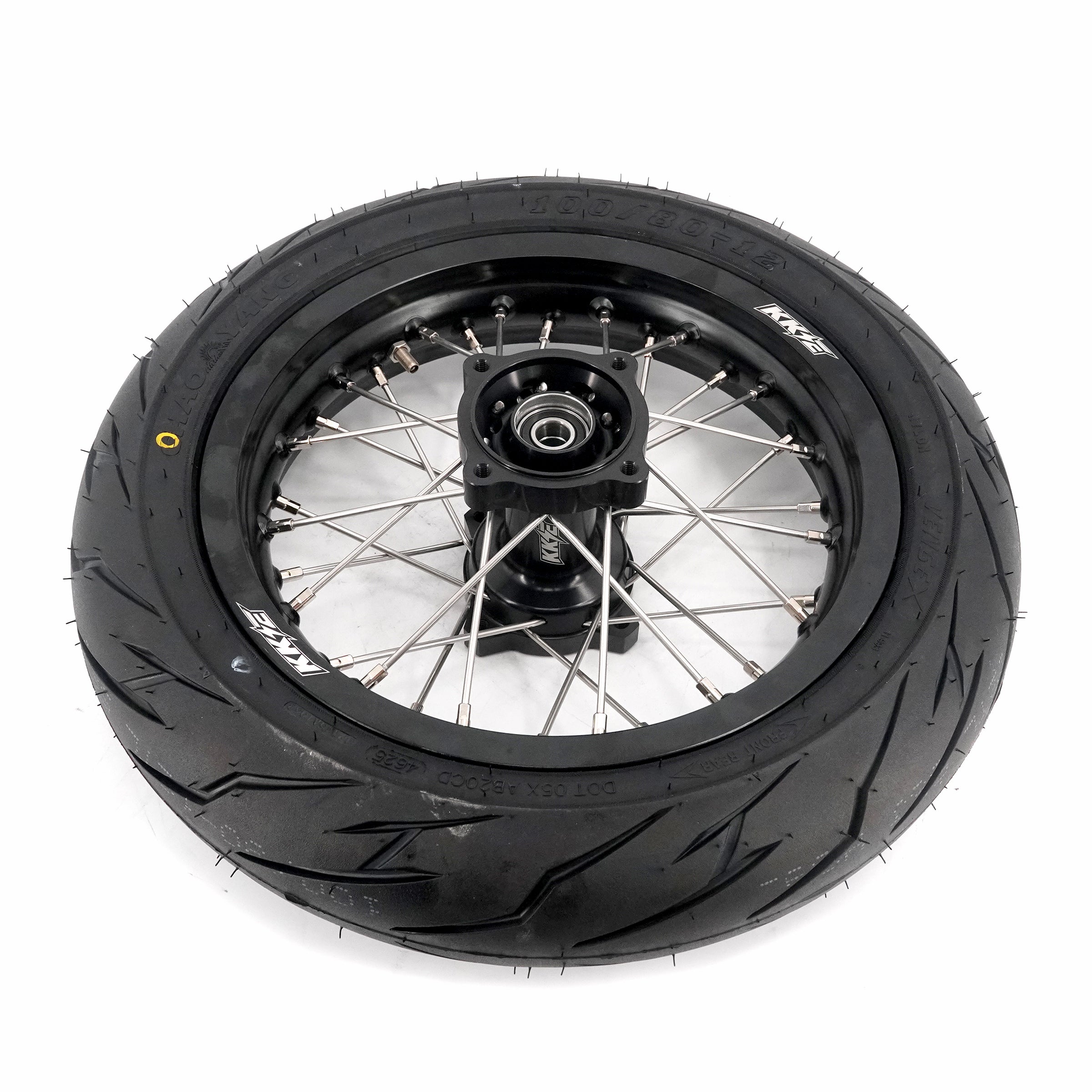 KKE 1.85*12'' & 2.15*12'' E-Bike Mini Wheels Kit with Tires Fit For Rawrr Mantis Mini 2024, Mini R/R17 2025-2026 Black KKE Racing