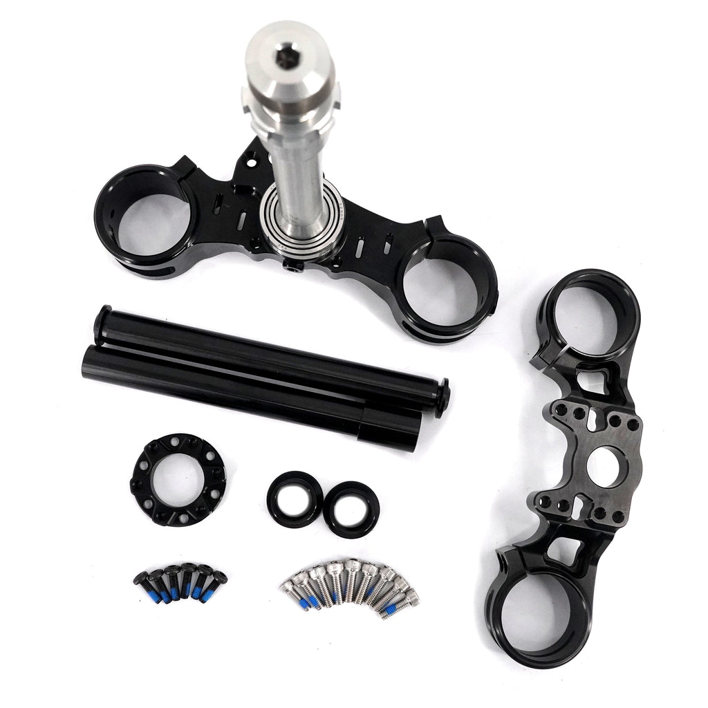 KKE Widen Drop Crown Triple Tree Clamps For KKE 37MM & 38MM Pro Front Suspension Fork KKE Racing